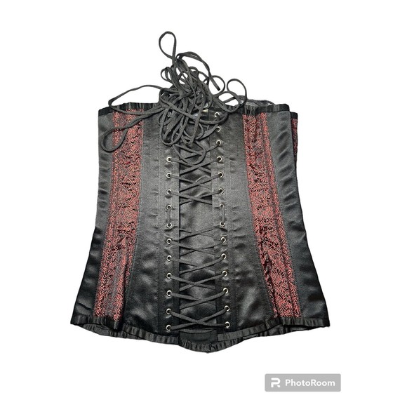 Play Girl White Label Boned Corset - Picture 2 of 3